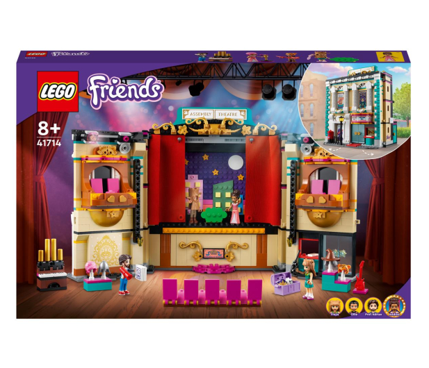 LEGO Friends 41714 Szkoła aktorska Andrei - 1040640 - zdjęcie
